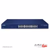 قیمت و خرید سوییچ پلنت Planet GSW-2401 رکمونت 24 پورت 10/100/1000Mbps - شبکه ساز