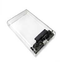 باکس هارد لپتاپی 2.5 اینچی شفاف اسکو مدل OSHD1 رابط USB3.0OSCOO OSHD1 Box Hard Notebook 2.5 inch USB3.0