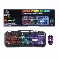کیبورد و ماوس گیمینگ RGB ایکس پی 9400