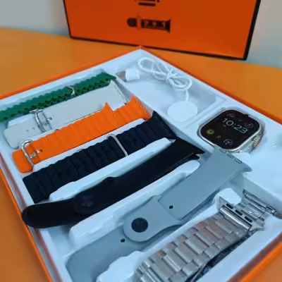 پک شگفت‌انگیز ساعت هوشمند ،اسمارت واچ،اپل واچ Y20 با 7 بند متنوع