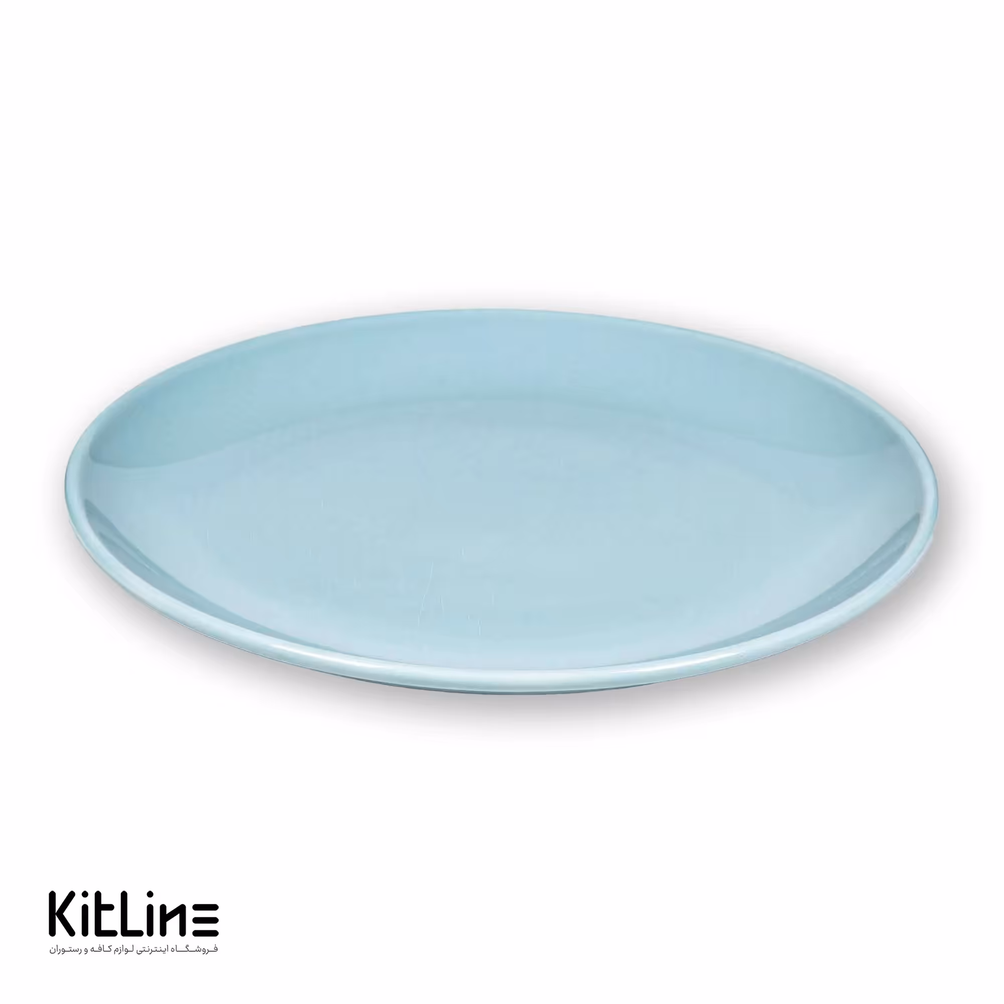 پیشدستی پرسلین 21 سانتیمتری وینتیج آبی رک (RAK)