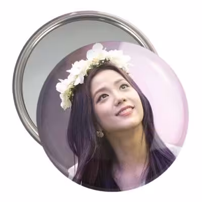 آینه جیبی خندالو مدل جیسو بلک پینک Black Pink کد 14198