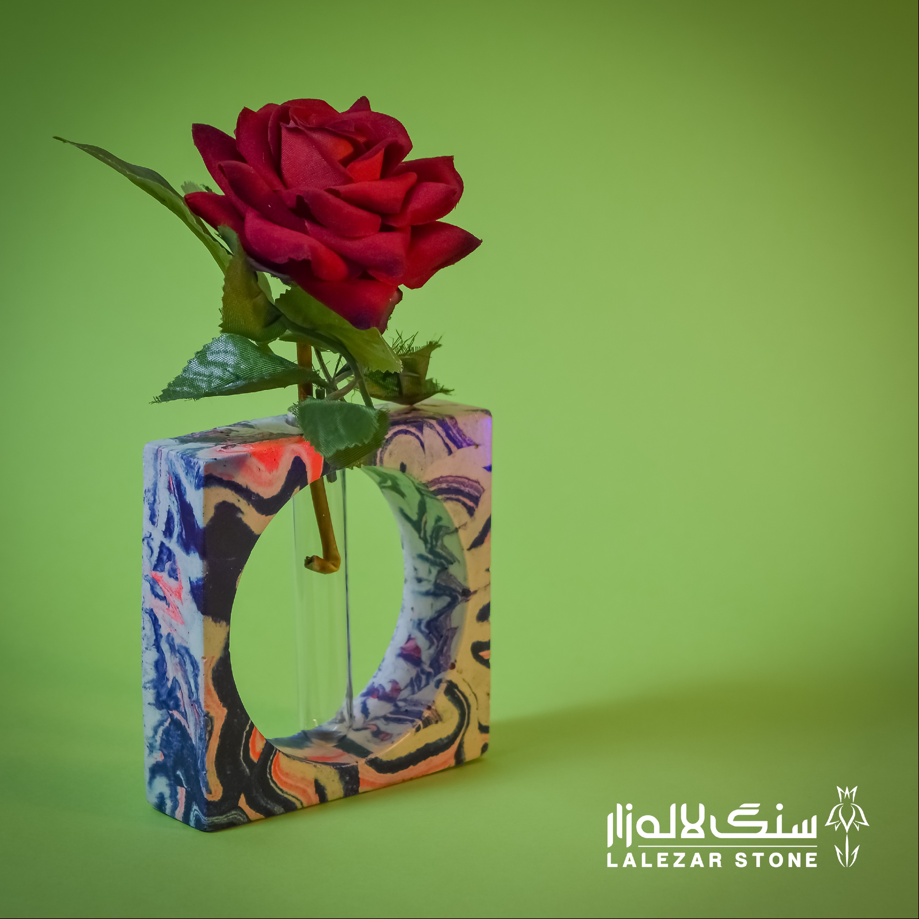 گلدان دیواری(گلجای) سنگی(مصنوعی)