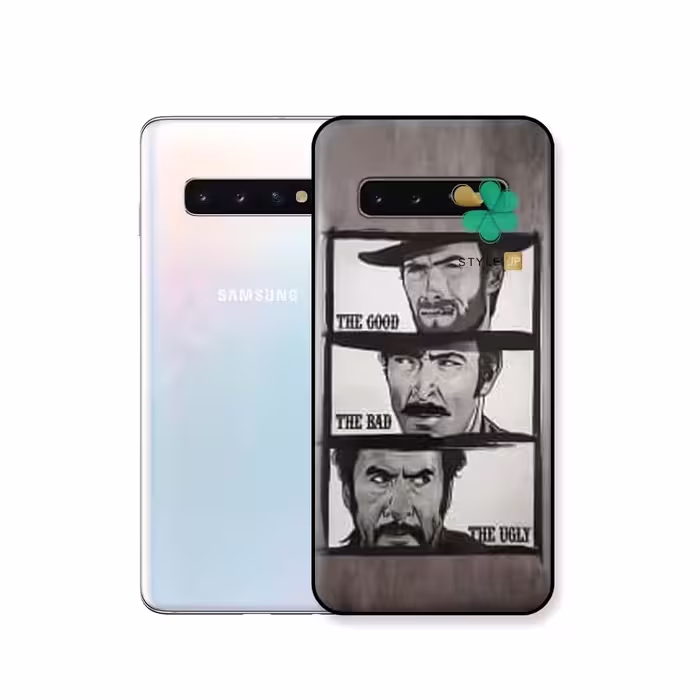 کاور گوشی سامسونگ Samsung Galaxy S10 طرح خوب بد زشت