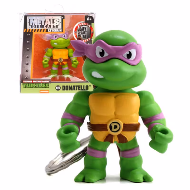 اکشن فیگور جاسوئیچی فلزی لاک پشت های نینجا دوناتلو (Donatello)  برند جادا (اورجینال)