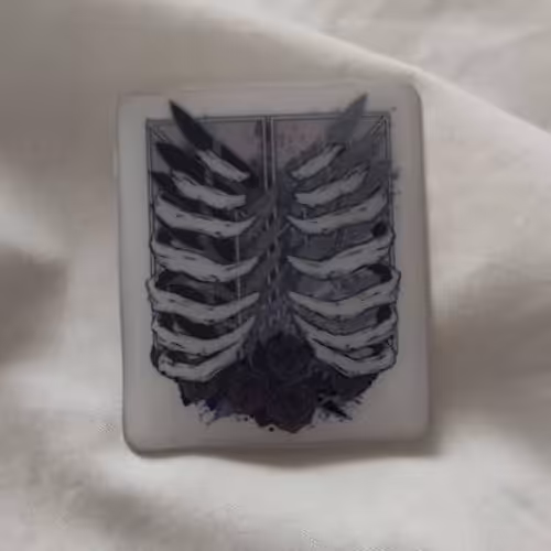 بوک مارک رزینی طرح بال های آزادی