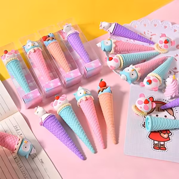 پاکن فانتزی طرح بستنی قیفی عروسکی