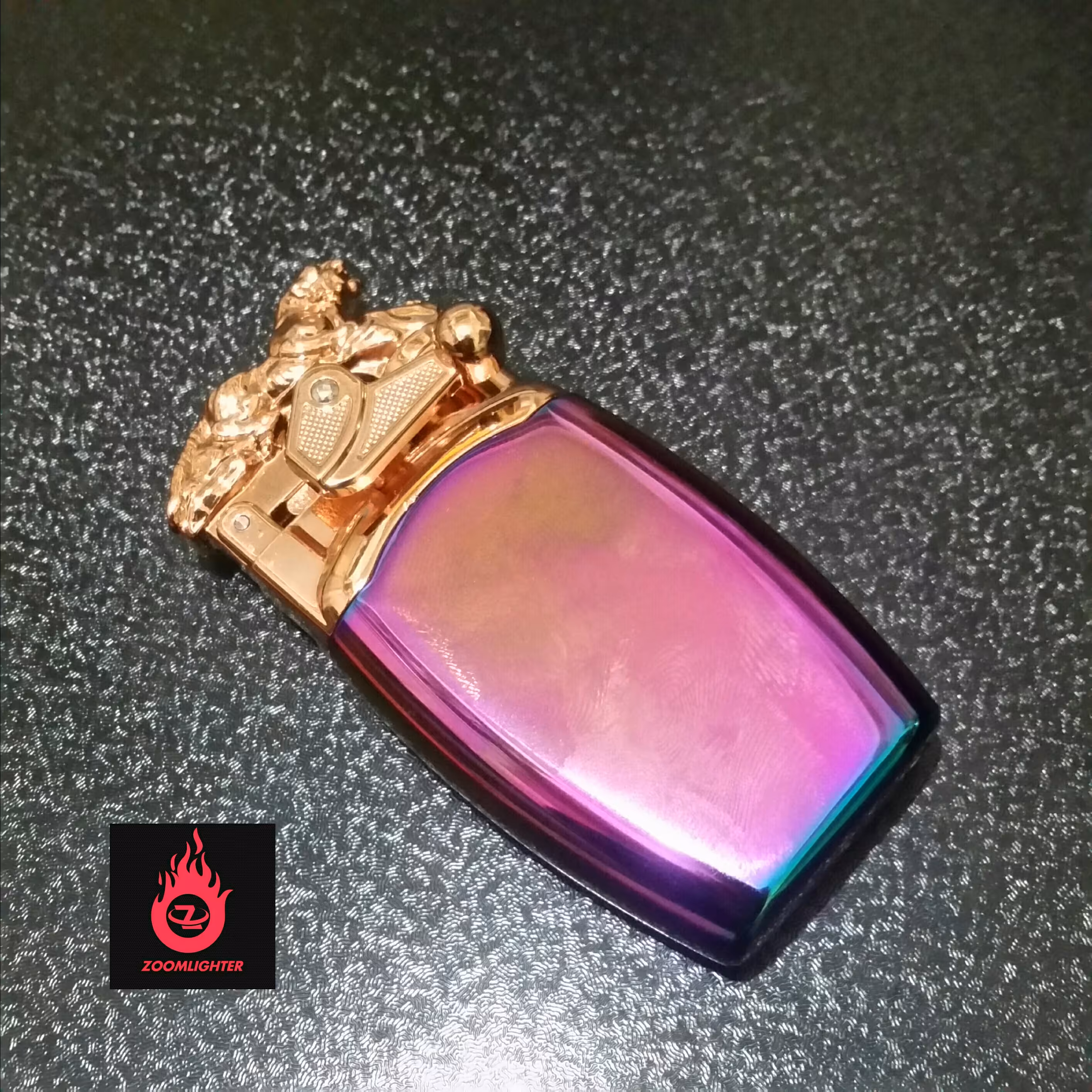 فندک گازی اتمی هندلی کروم