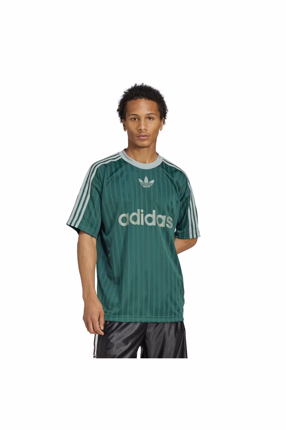 تی شرت ورزشی سبز مردانه T اورجینال adidas