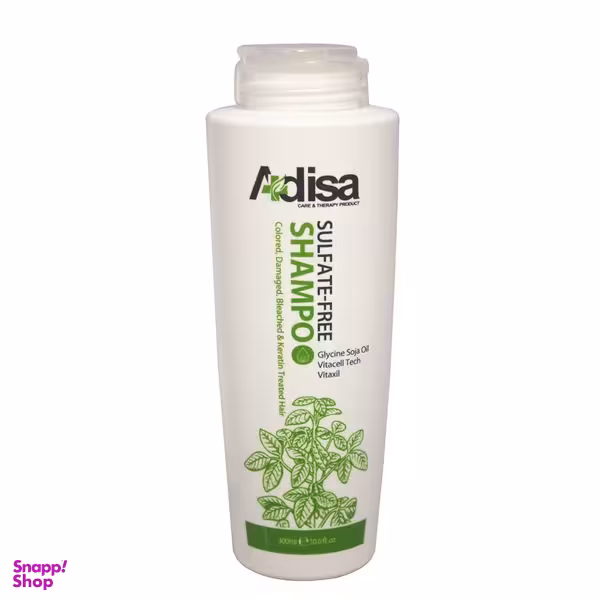 شامپو مو آدیسا مدل بدون سولفات حجم 300 میلی لیتر