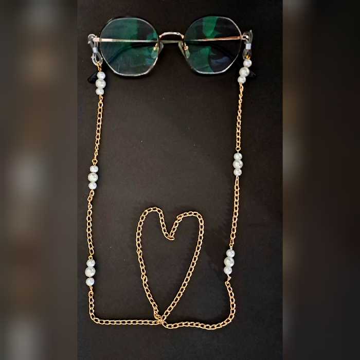 بند عینک مرواریدی سه تایی