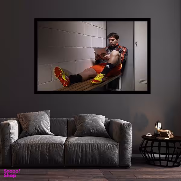 تابلو بکلیت طرح بازیکن فوتبال لیونل مسی مدل B-S4687