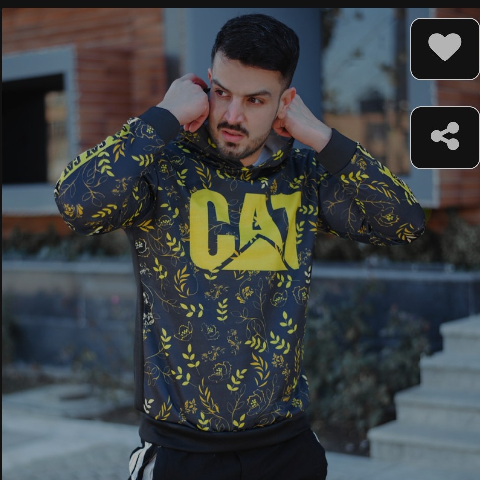 سویشرت مردانه مدل cat