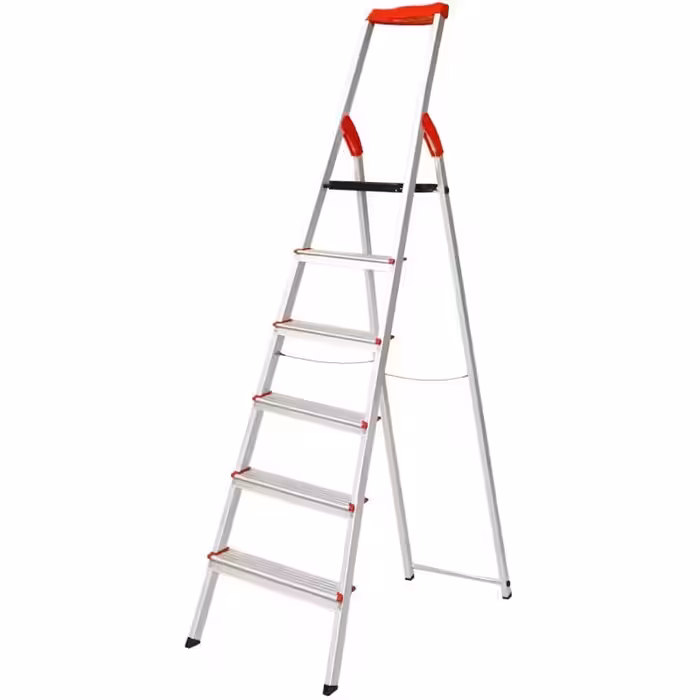 نردبان 6 پله فولاد بهمن مدل Fb6s( ارسال با باربری به صورت پس کرایه بر عهده میباشد )