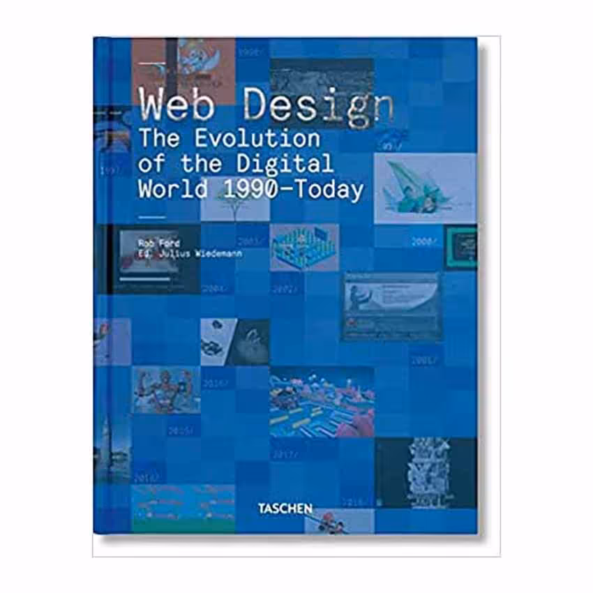 کتاب Web Design. The Evolution of the Digital World 1990 Today انتشارات Taschen
