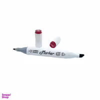 ماژیک راندو دو سر لانک کد 2 رنگ Old Red