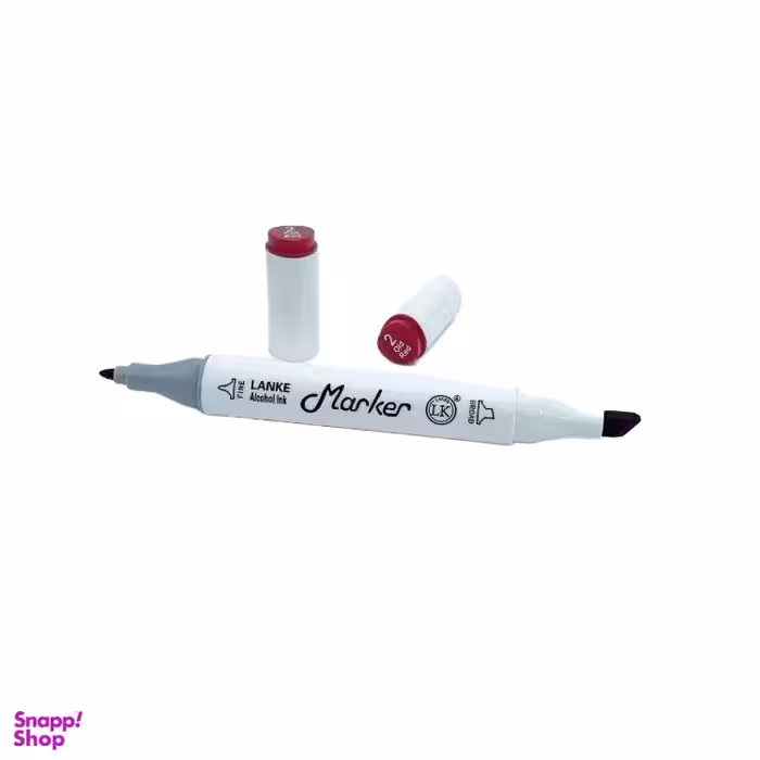 ماژیک راندو دو سر لانک کد 2 رنگ Old Red