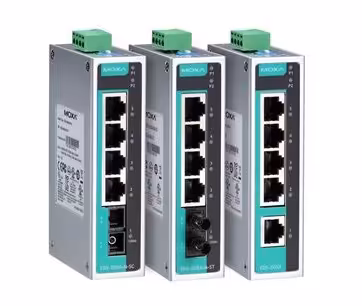 سوئیچ شبکه صنعتی موگزا 5 پورت EDS-205A-M
