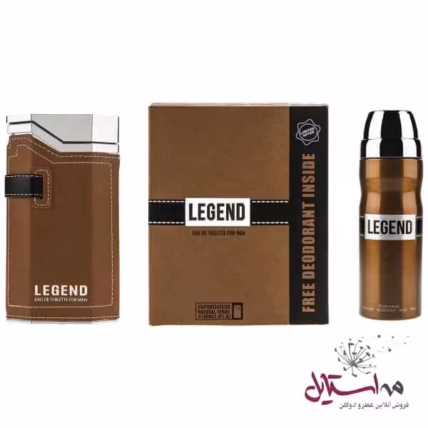 ادو تویلت مردانه Emper Legend به همراه اسپری بدن حجم 100 میلی لیتر