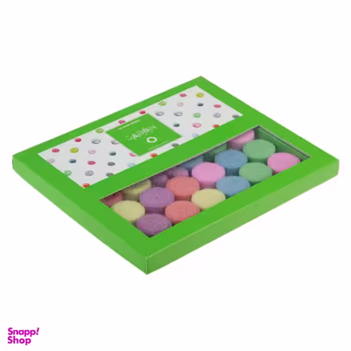 کوکتل مانیکور ژبن پلاس (Jabon plus) مدل Circle وزن 210 گرم بسته 30 عددی