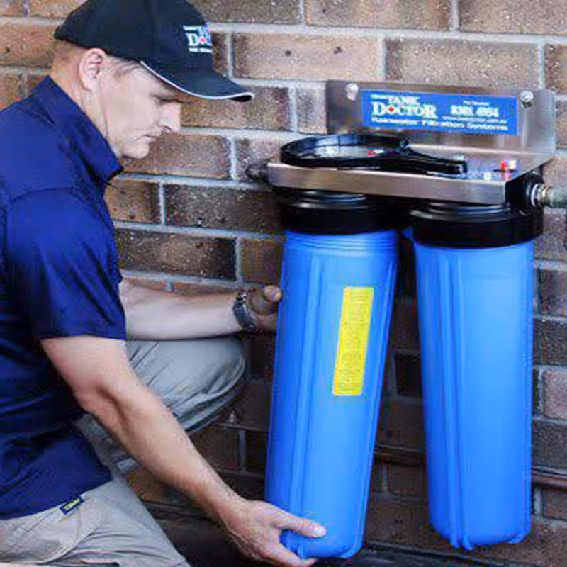 فیلتر2 مرحله ای ورودی ساختمان