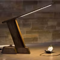 چراغ مطالعه چوبی ثابت کد p0410