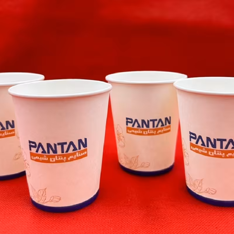لیوان کاغذی 1000 عددی با چاپ لوگو و طراحی رایگان