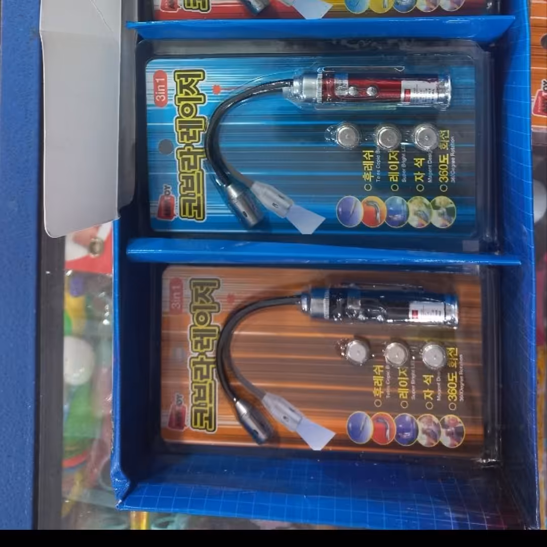 لیرز حرفه ای همه کاره چراغ قوه لیز آهنربای در چهار رنگ
