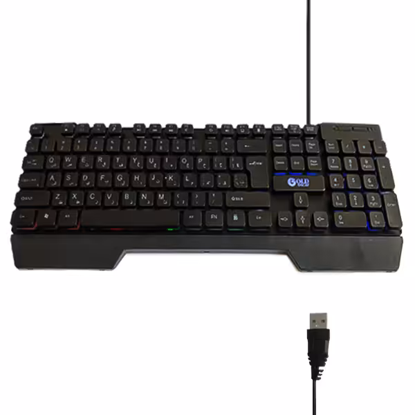 کیبوردگیمینگ بک لایت اسکار گلد مدل KB-7275