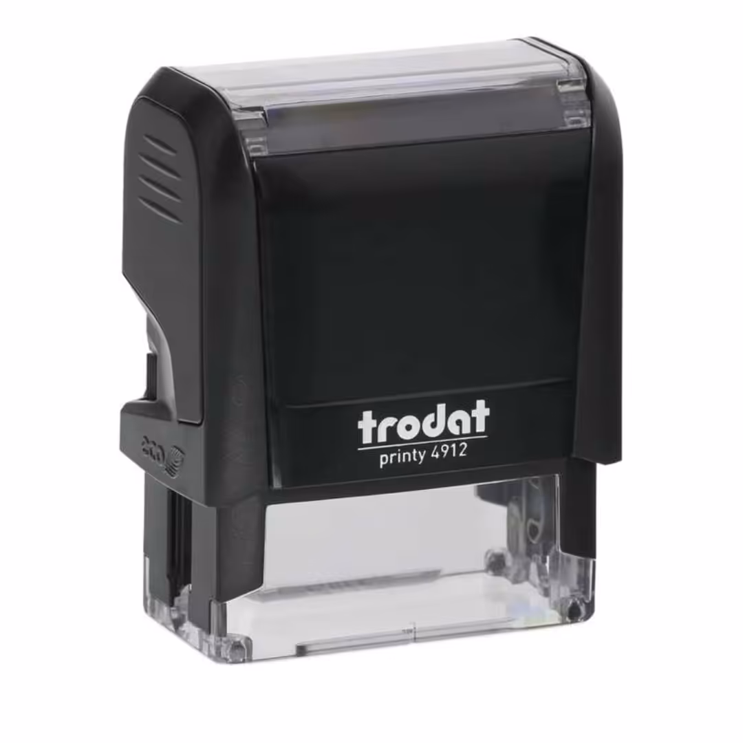 مهر اتوماتیک ترودات مدل 4912 با ژلاتین و نوشته دلخواه