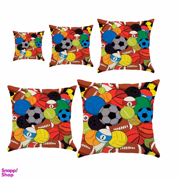 کوسن مدل S5-10518 مجموعه 5 عددی چند رنگ