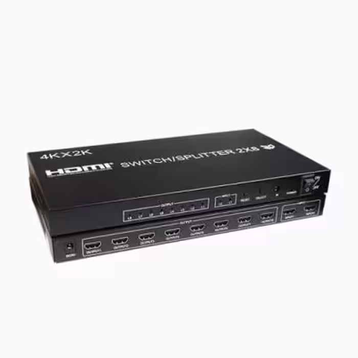 سوییچ اسپلیتر HDMI 2x8 کی نت KSS28