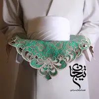عمامه تیجان ایرانی 8 متری (درجه یک) سفید متری 