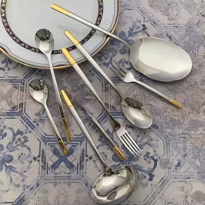 سرویس قاشق چنگال برگامو