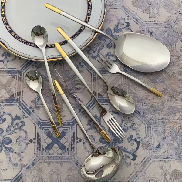 سرویس قاشق چنگال برگامو