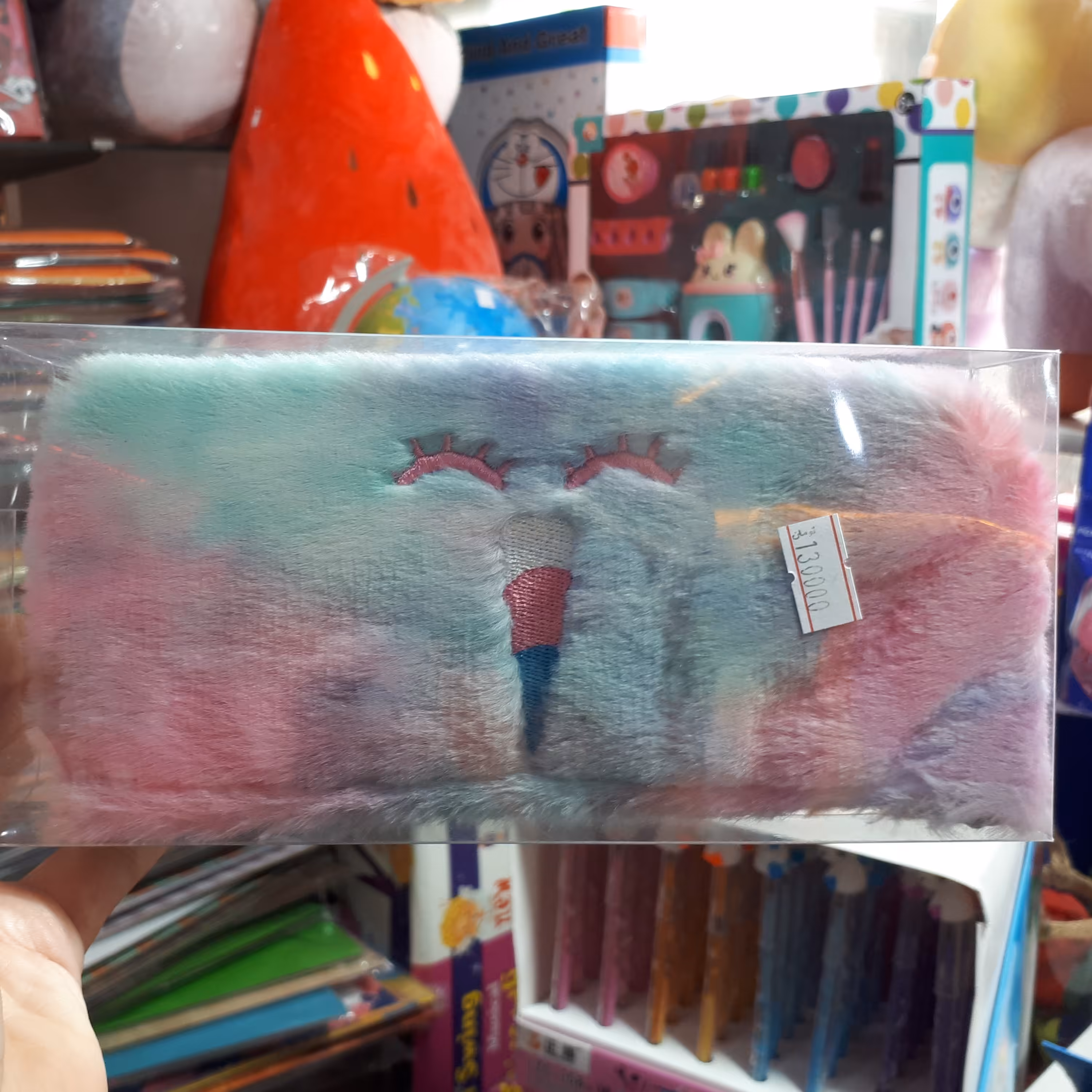 جامدادی پولیشی طرح یونیکورن و LOOK بسیار جادار و کیفیت عالی 