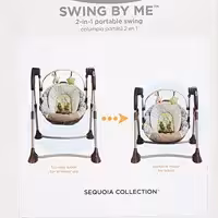 تاب برقی گراکو امریکا با قابلیت تنظیم ارتفاع و برق و باطری  GRACO SWING 2IN1