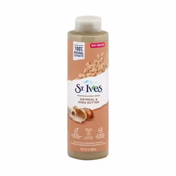 شامپو بدن سنت ایوز  ST Ives مدل جو دو سر و شی باتر حجم 650 میل