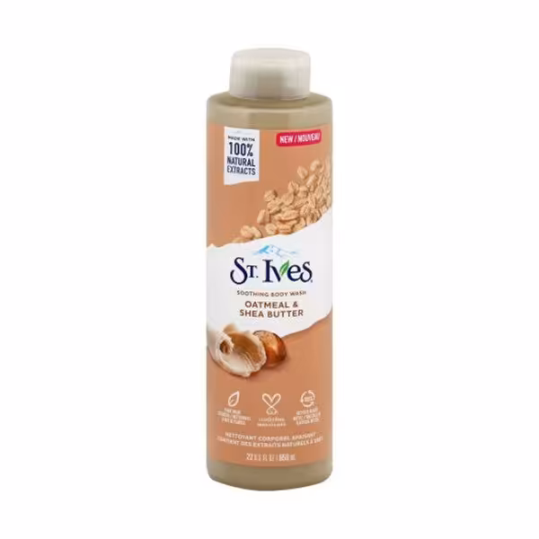 شامپو بدن سنت ایوز  ST Ives مدل جو دو سر و شی باتر حجم 650 میل