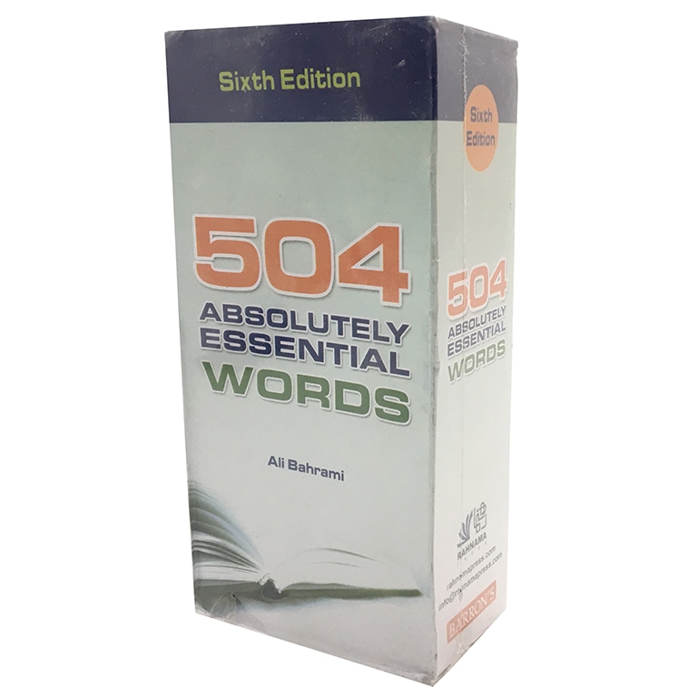 فلش کارت 504 واژه ضروری زبان انگلیسی  FlashCards 504 Absolutely Essential Words