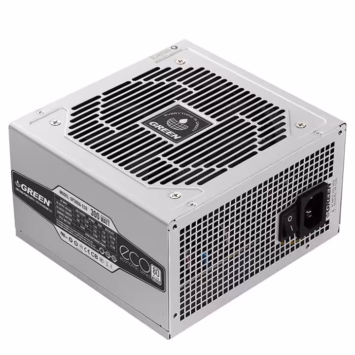 منبع تغذیه کامپیوتر گرین مدل GP300A-ECO rev3.1