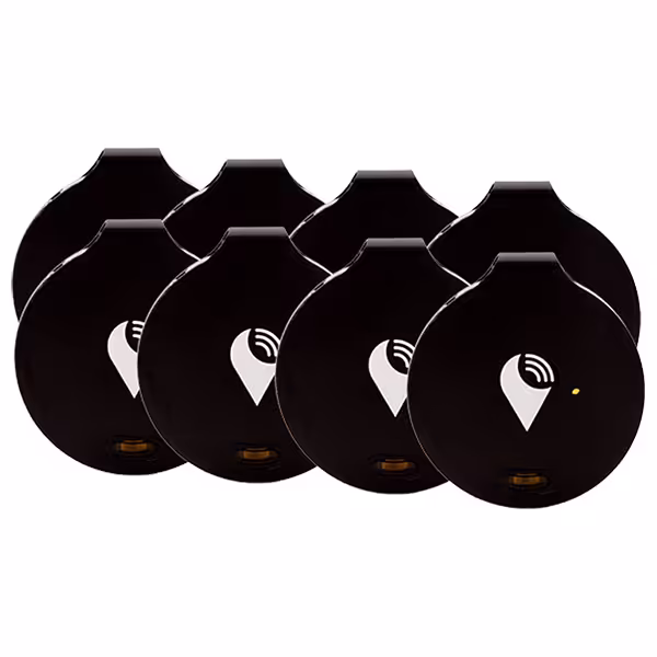 ترک آر گجت هوشمند مکان یاب مدل Bravo Tracker 8 Pack پکیج 8 تایی مشکی - Hiapple.ir