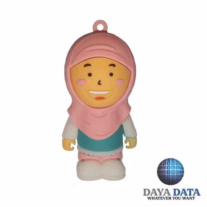 فلش مموری فانتزی  دایا دیتا  طرح  دختر(سارا)  مدلPF1069-5 ظرفیت 64GB-USB2