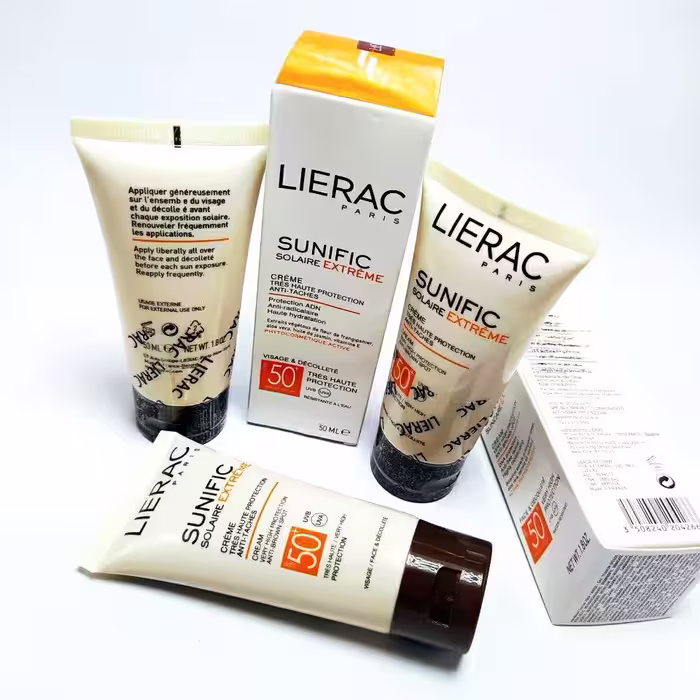 کرم ضدآفتاب و ضدلک کرم پودری لیراک  +Lierac spf 50