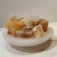 شب خواب سنگ نمک طرح شکلات خوری 