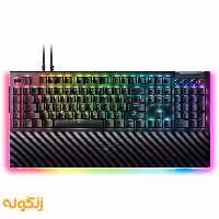 کیبورد گیمینگ Razer Keyboard BlackWidow V4 Pro Yellow Switch US Layout Wireless Mechanical - زنگوله