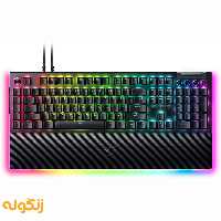 کیبورد گیمینگ Razer Keyboard BlackWidow V4 Pro Yellow Switch US Layout Wireless Mechanical - زنگوله