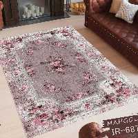 فرشینه مخمل6متری کد687استوپ دار روحا(ماهگل)