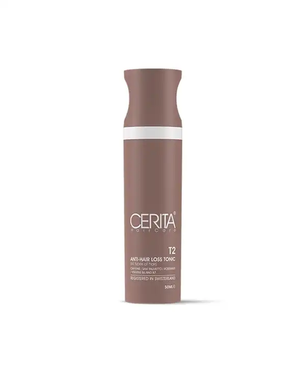 تونیک مو گیاهی تقویت کننده و ضد ریزش سریتا Cerita مدل T2 حجم 50ml