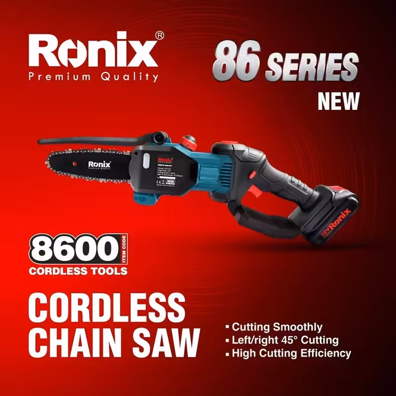 اره زنجیری شارژی 15 سانت رونیکس مدل  8600